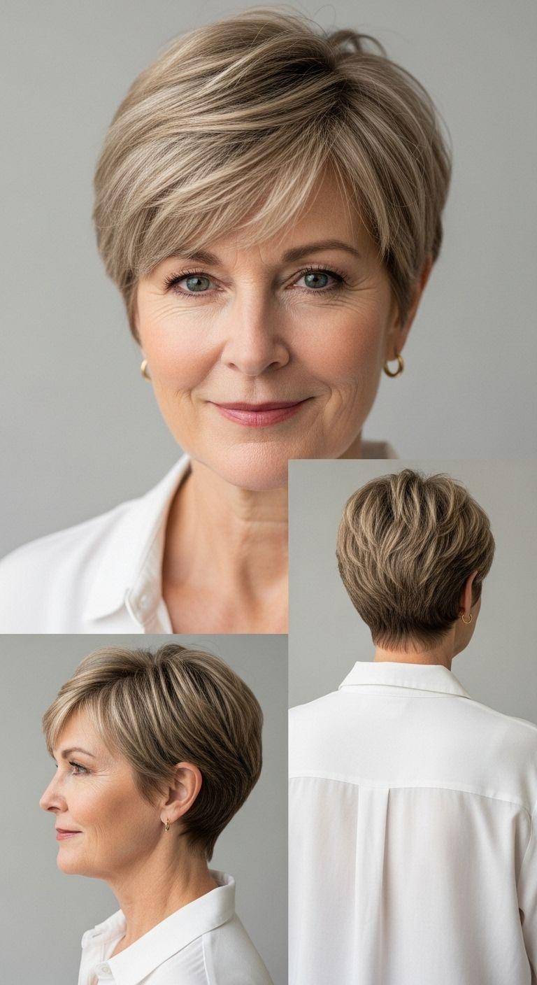 女性短髮美學：四款經典造型，解鎖全年齡段的風格表達