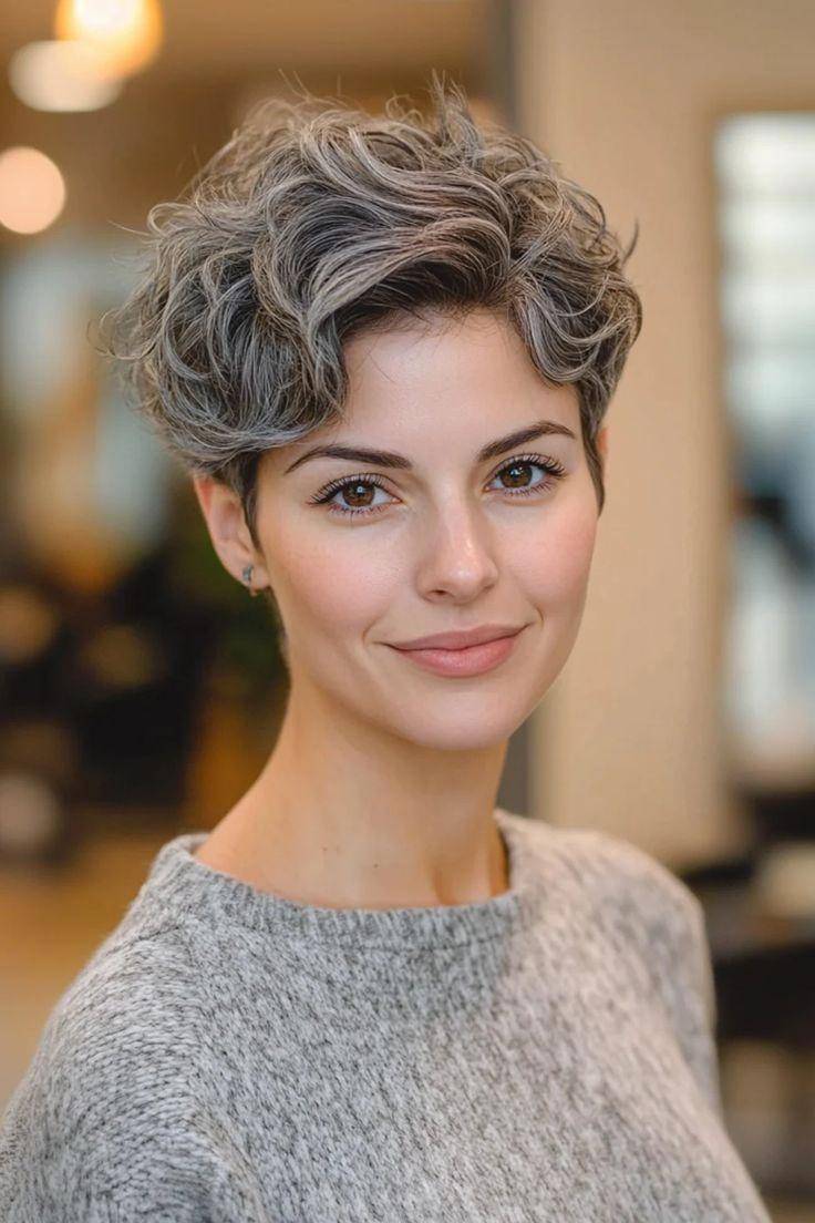 銀髮新章：解鎖成熟女性的短髮美學