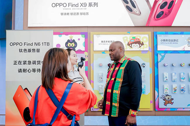 OPPO Find N6首銷迎來搶購熱，多國外交官集體點贊中國科技創新