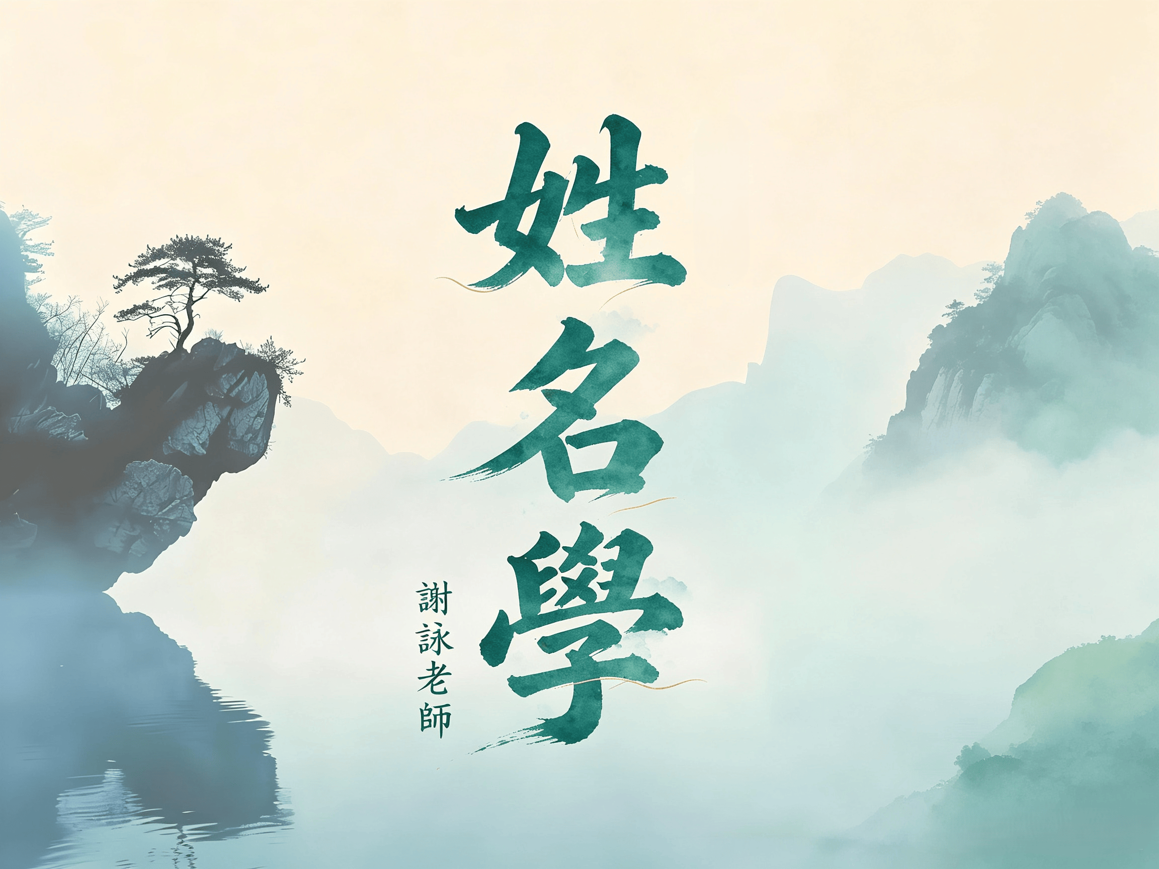 原創謝詠老師起名案例詳解(第一篇)~ 姓名對人生運勢到底有沒有影響