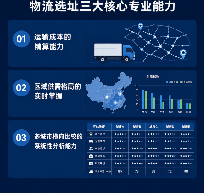倉庫與物流配送中心選址顧問怎麼選：電商倉儲、配送網路佈局與跨境電商建倉的專業機構選擇指南